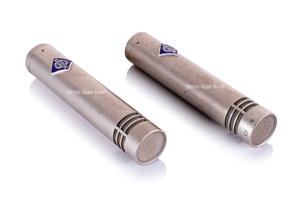 Neumann KM84i Vintage Stereo Pair Top Left