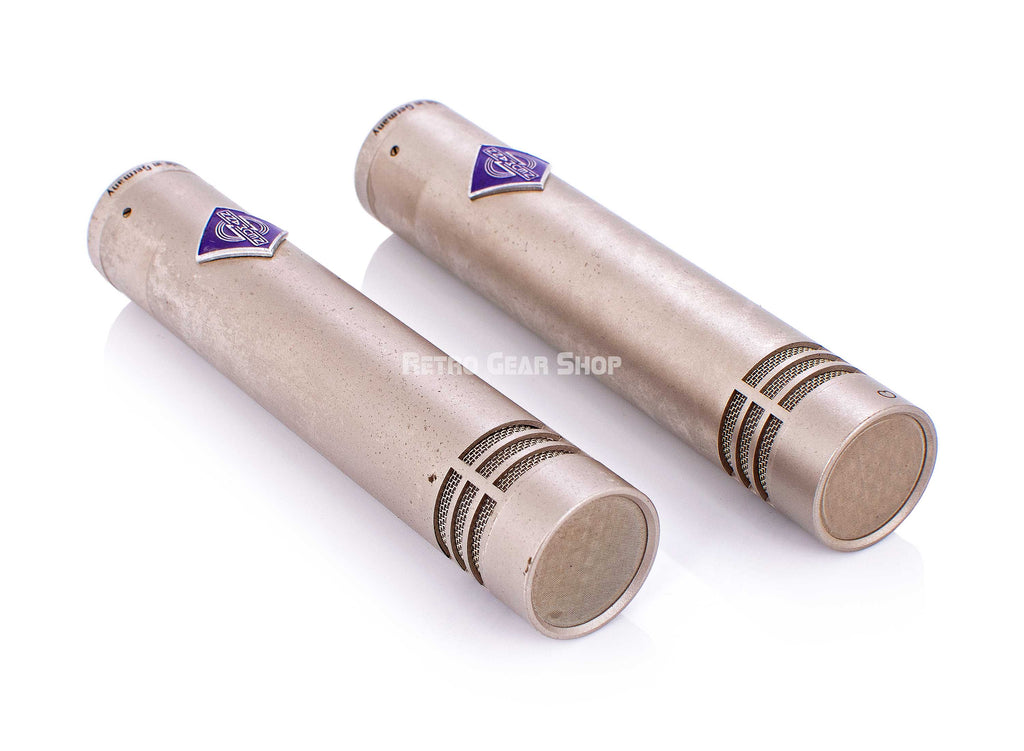 Neumann KM 84i Pair Vintage Top Left