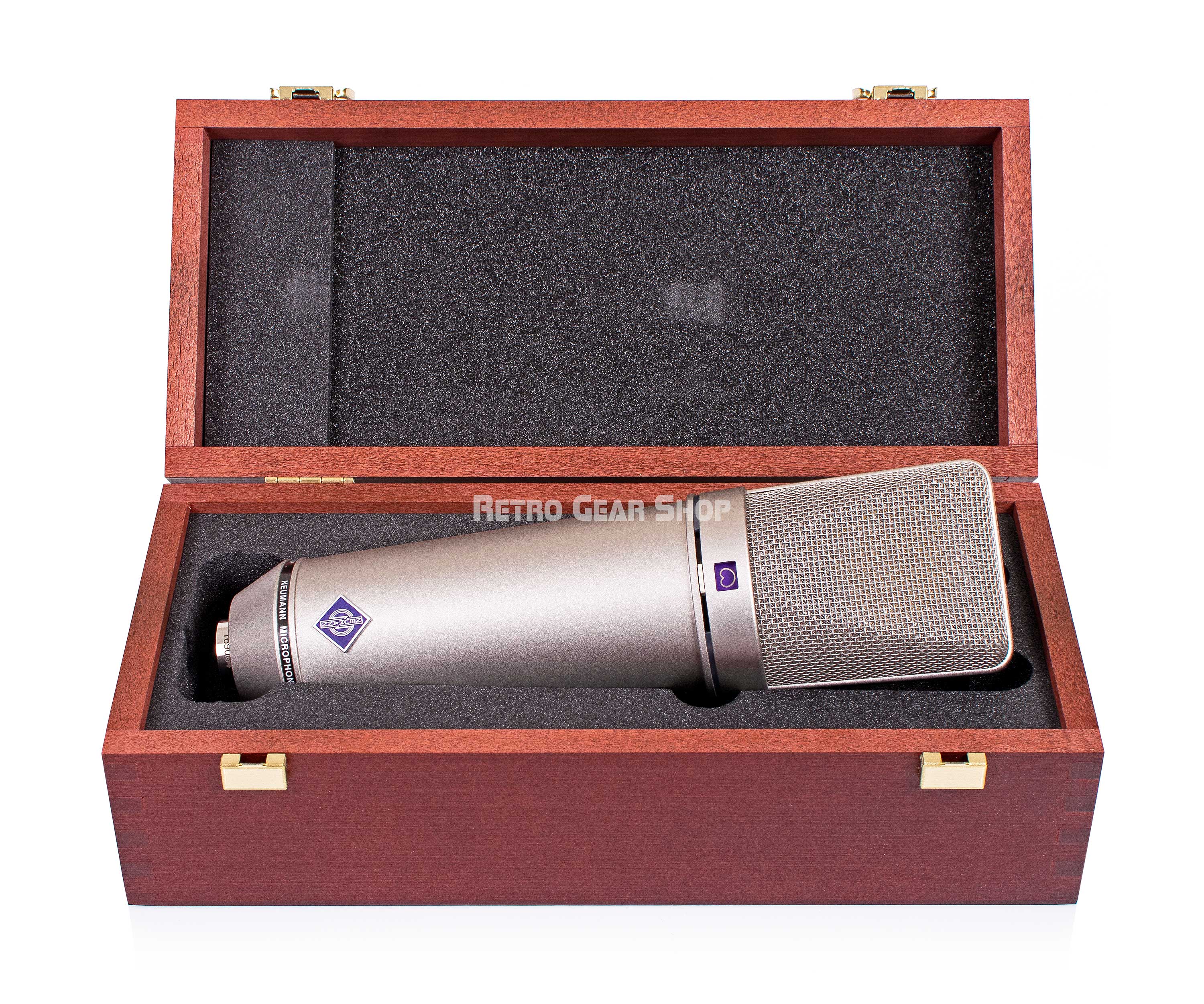 【ビンテージ】Neumann u87ai Neumann U 87 Ai Set Z Multi-Pattern Microphone Set (Nickel