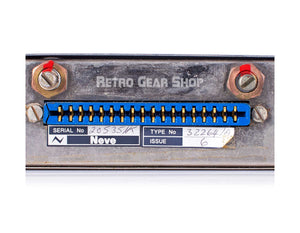 Neve 32264a Compressor Serial number