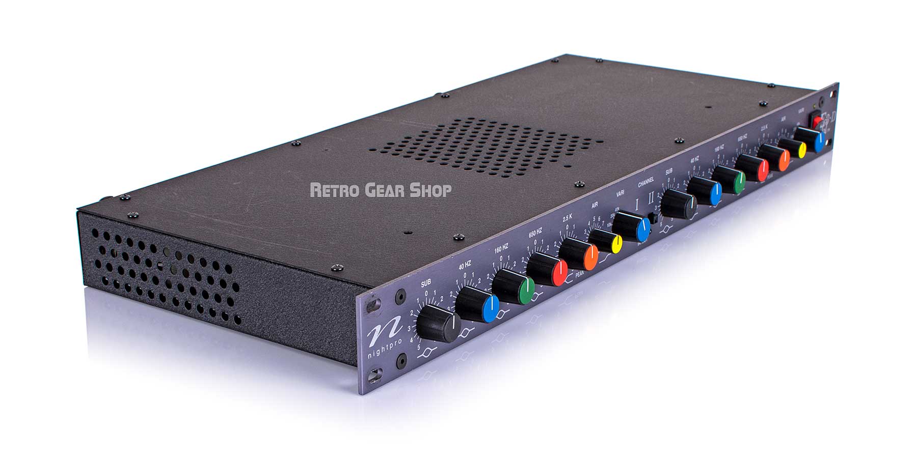 Nightpro EQ3-D(Maag初期モデル機材) Nightpro EQ3D Stereo Equalizer Rare Vintage Analog EQ Dual Mono