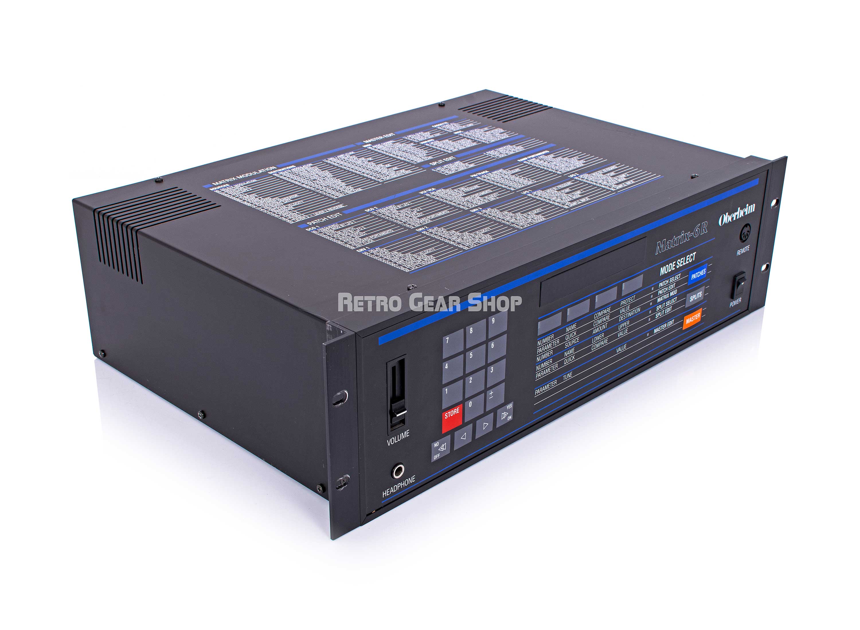 Oberheim Matrix 6R Stereoping CE1 1016R Rackmount Synth Vintage