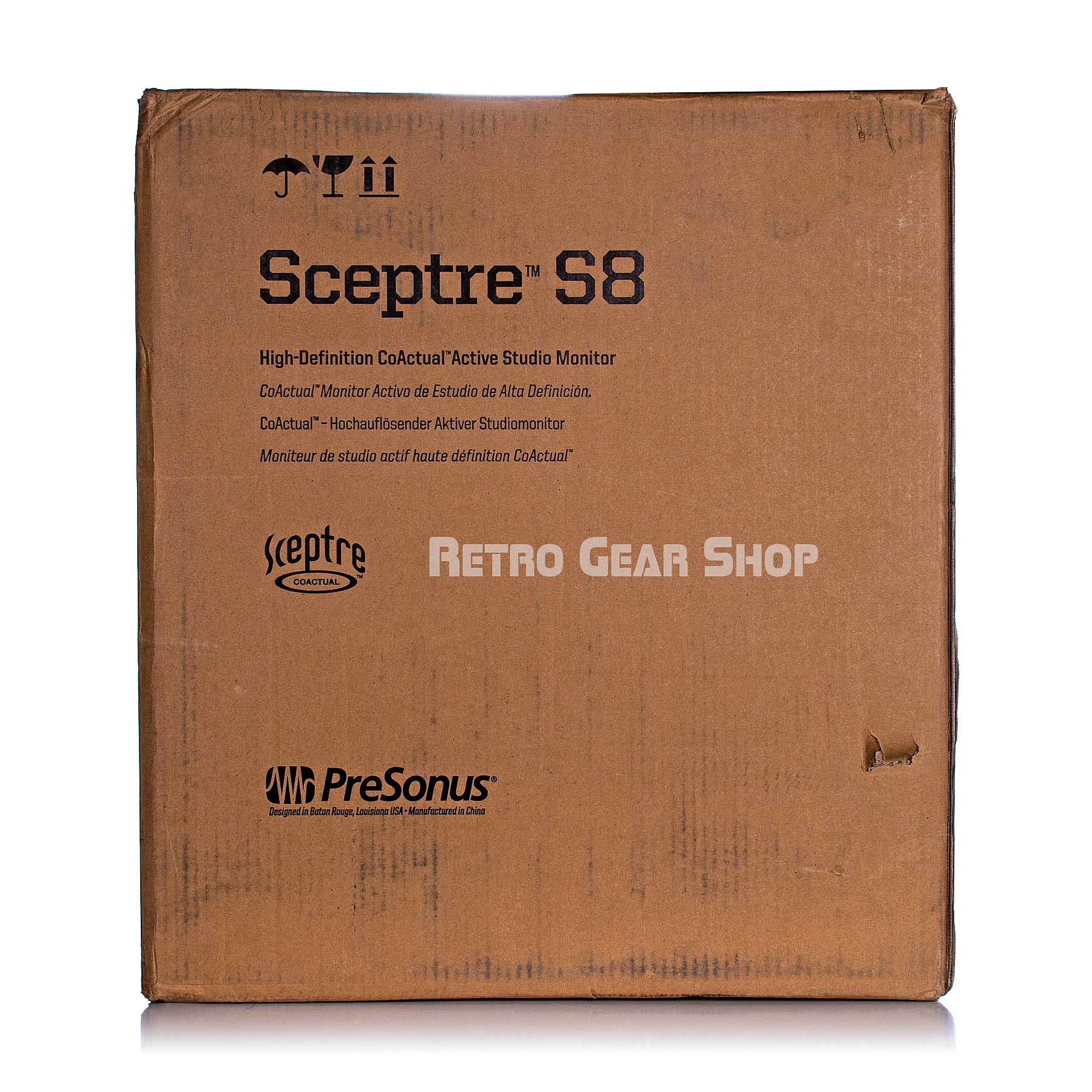 PreSonus Sceptre S8 Active Coaxial Monitors Box