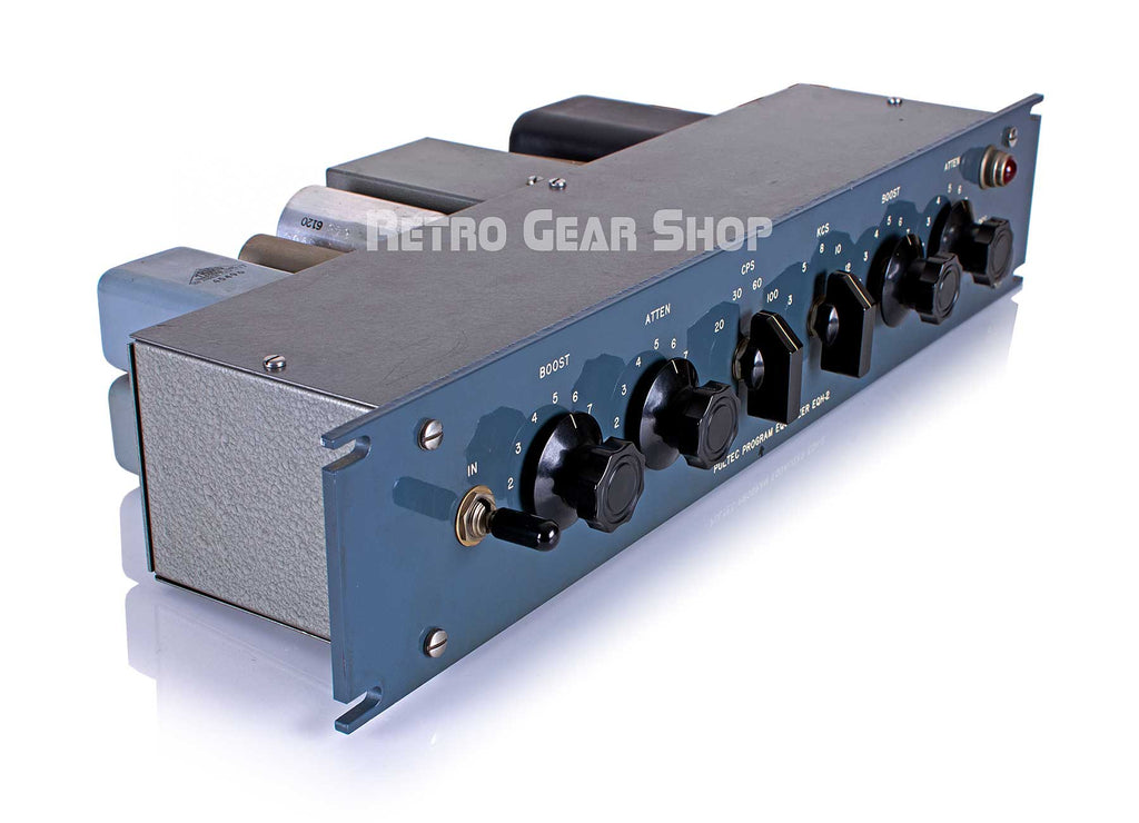 Pultec EQH-2 Vintage Serviced Tube EQ Top Left
