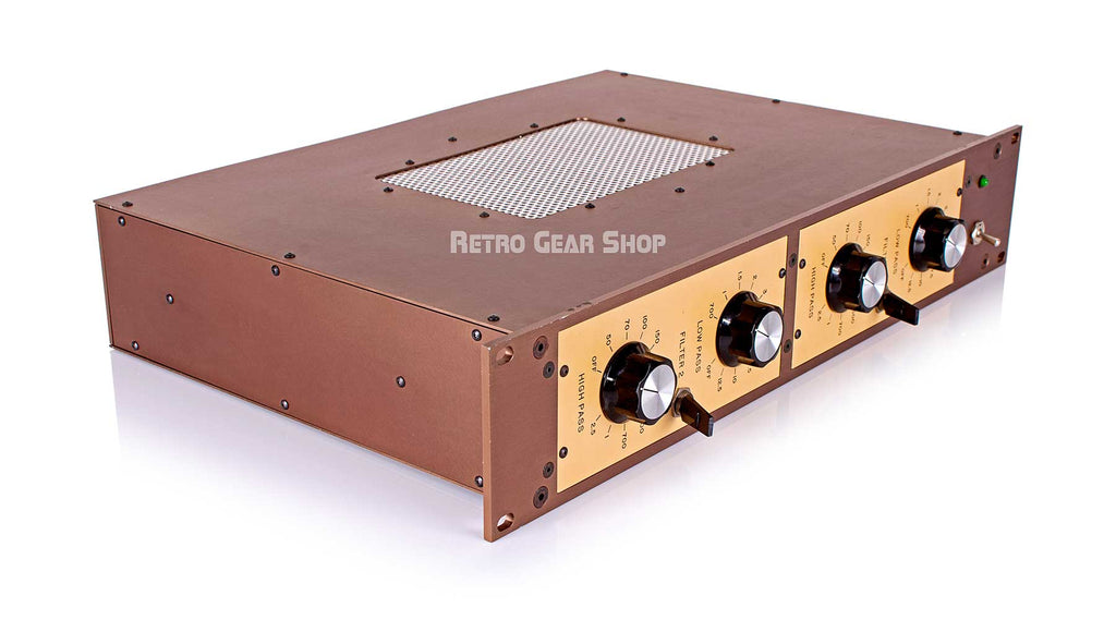 Quad Eight Console VFX-200A Hi-pass Lo-pass Filter EQ Stereo Pair Top Left