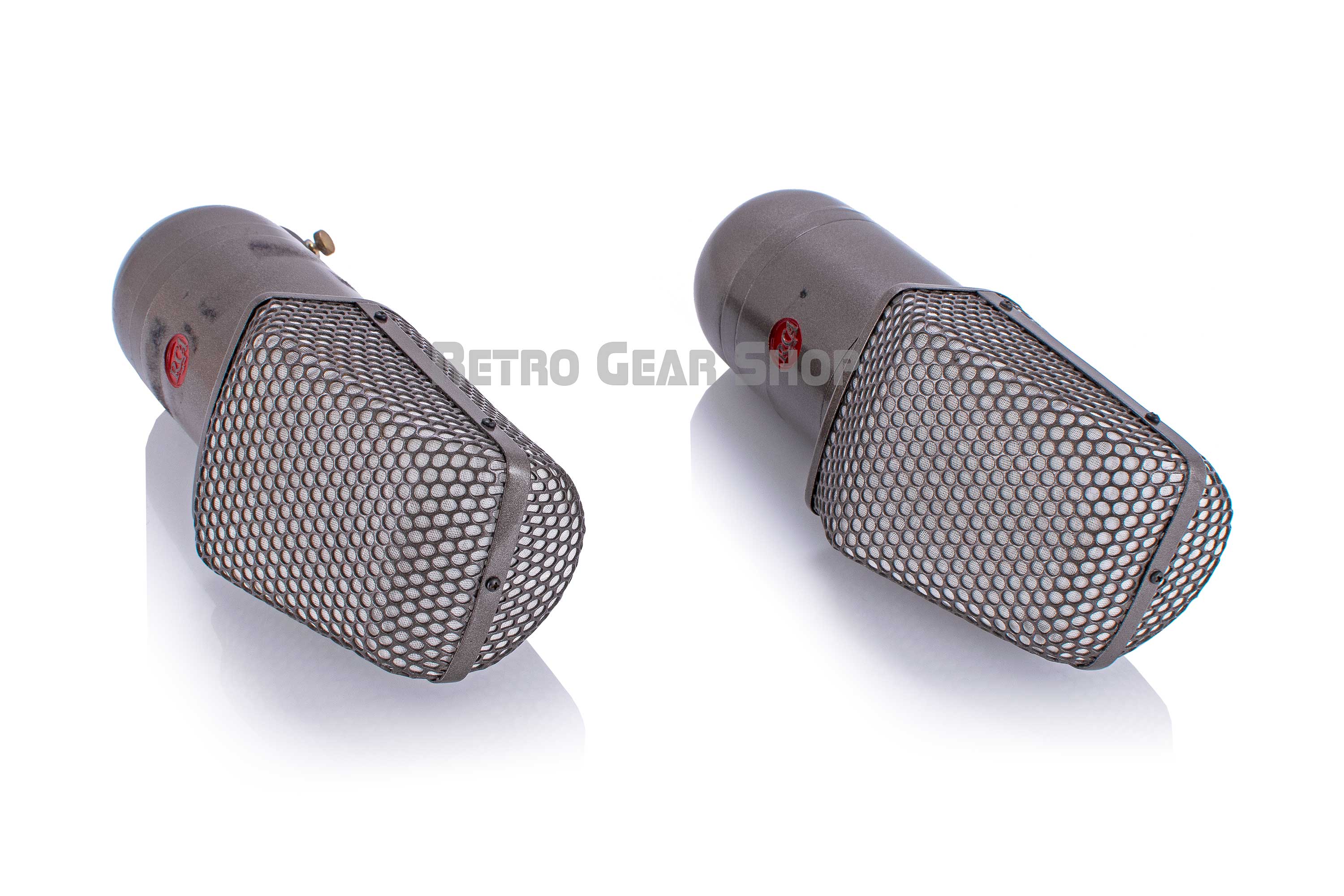 RCA KU-3A Cardioid Ribbon Microphone Pair Vintage Rare Mic– Retro