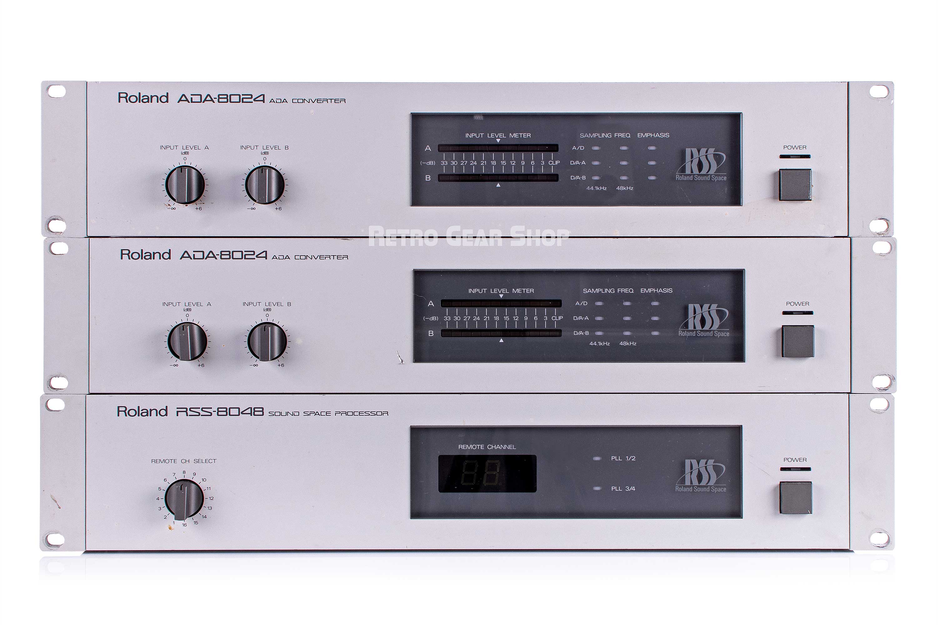 Roland Sound Space Processor ADA-8024 RSS-8048 SCC-8004 Controller