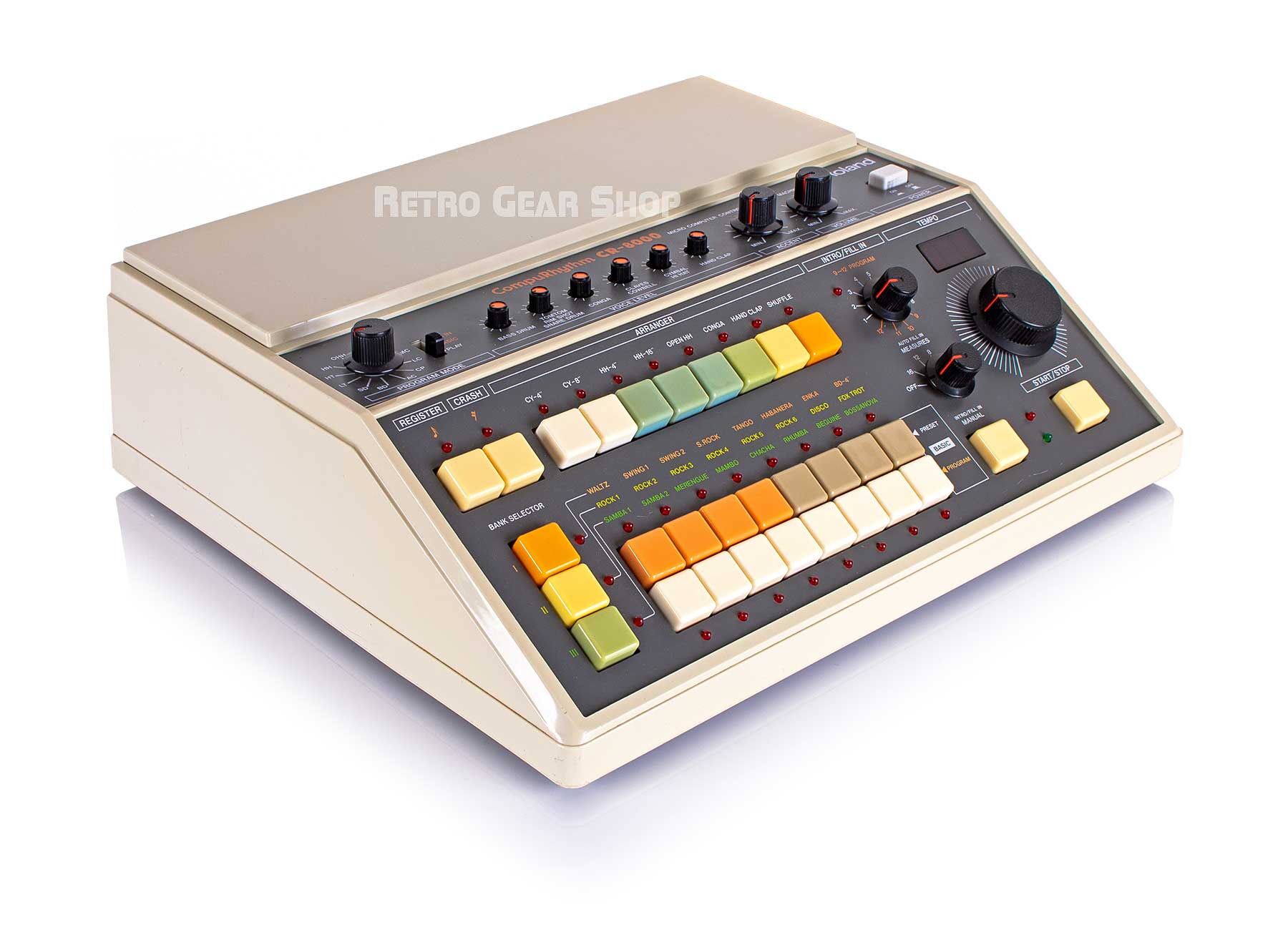Roland CR-8000 CompuRhythm CR8000 Rare Vintage Analog Drum Machine
