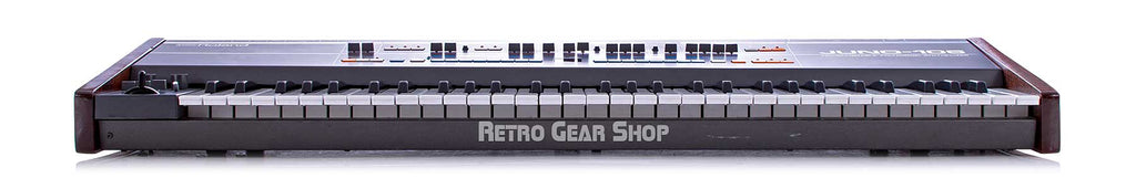 Roland Juno-106 Custom Wood Endcheeks Front