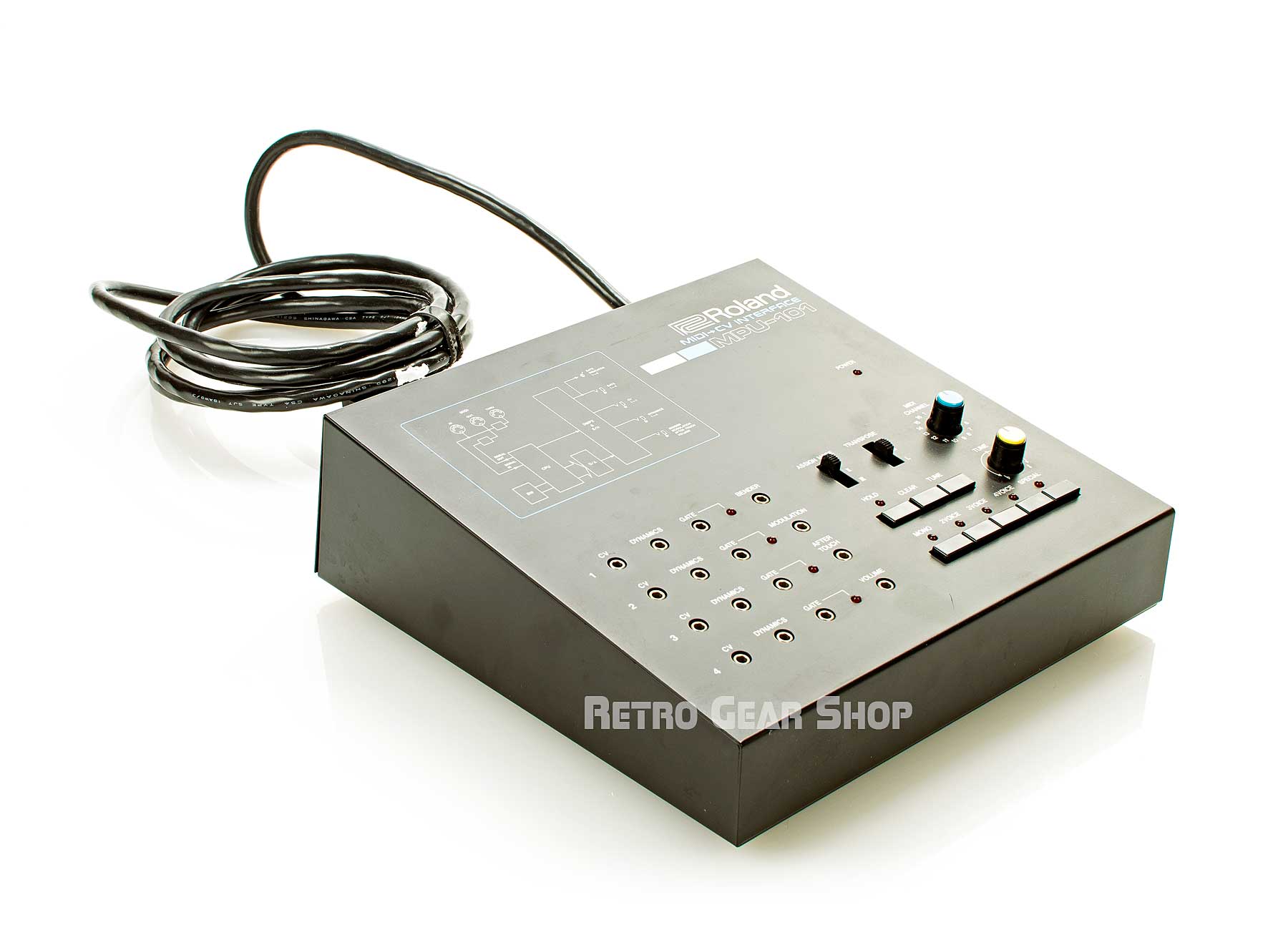 Roland MPU-101 Midi-CV Interface Left