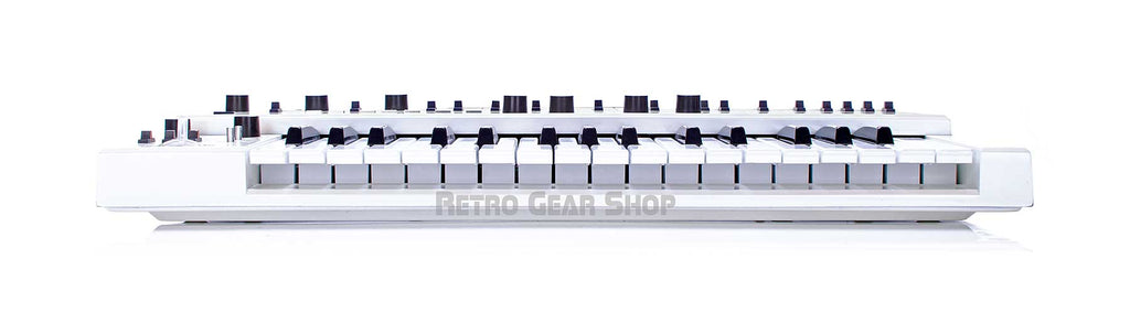 Roland SH-101 Custom White + Mods Front