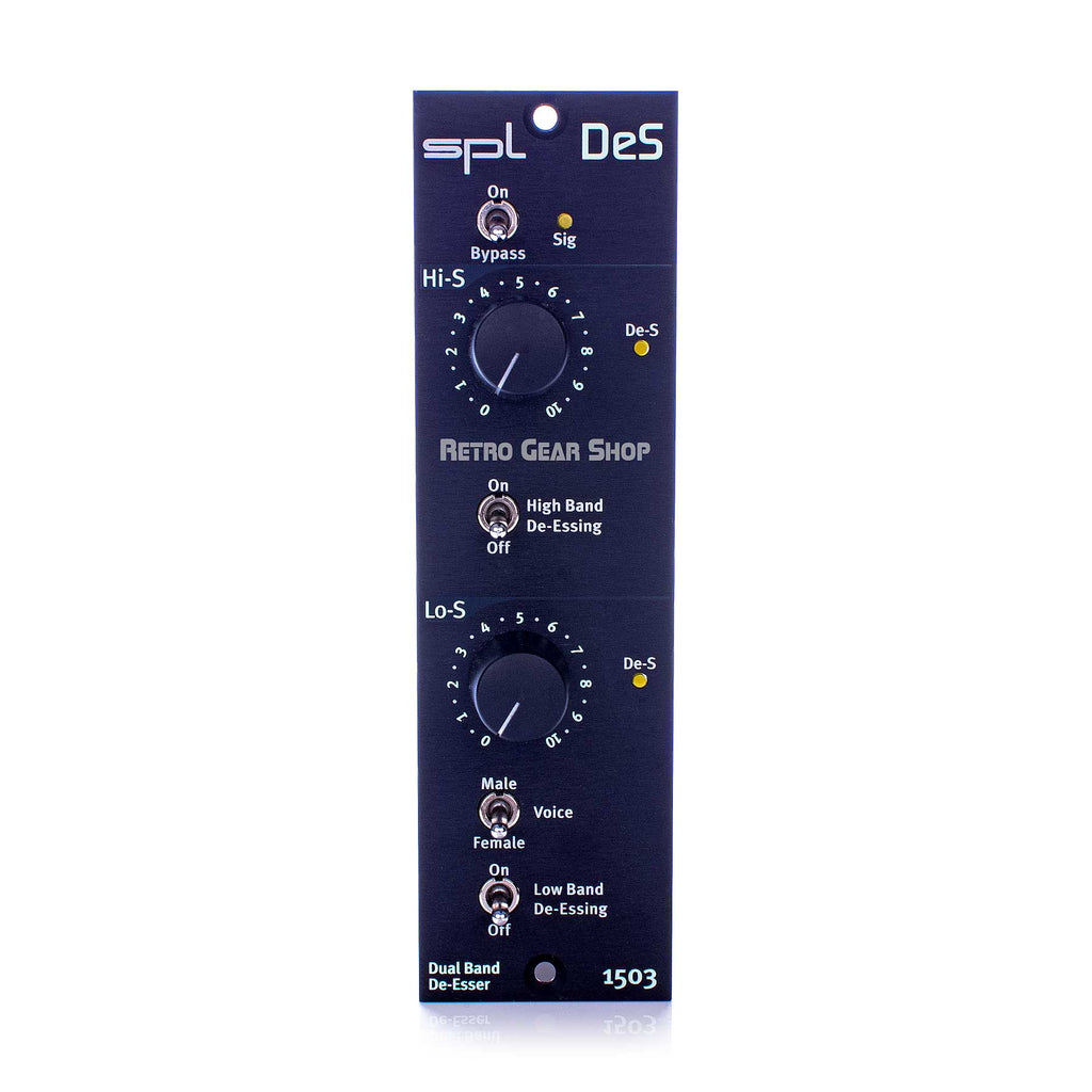 SPL 500 Series DES Dual Band De-Esser Front