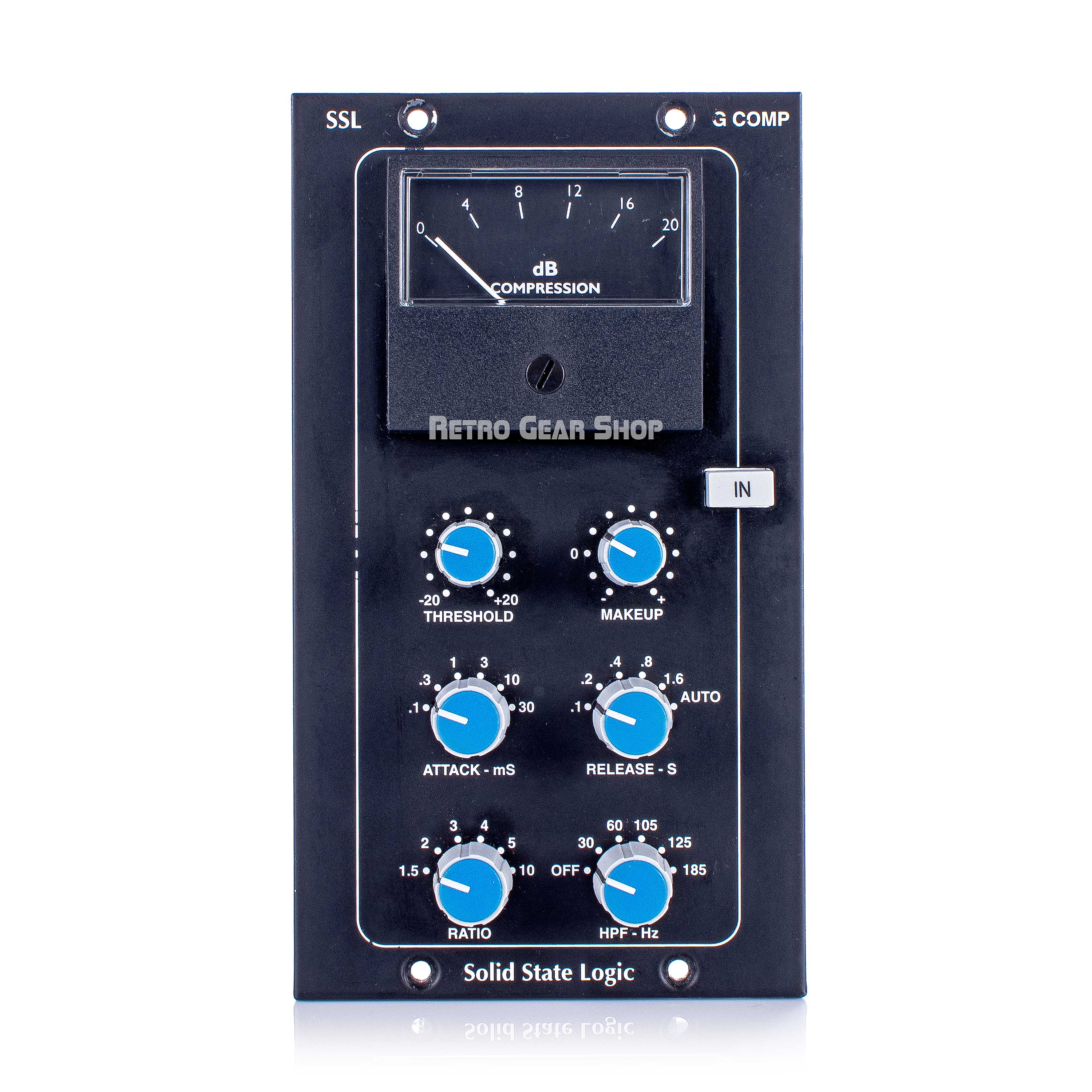 SSL Solid State Logic G Comp 500 Series Stereo Bus Compressor