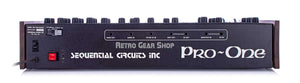 Sequential Circuits Pro One J-Wire Rear