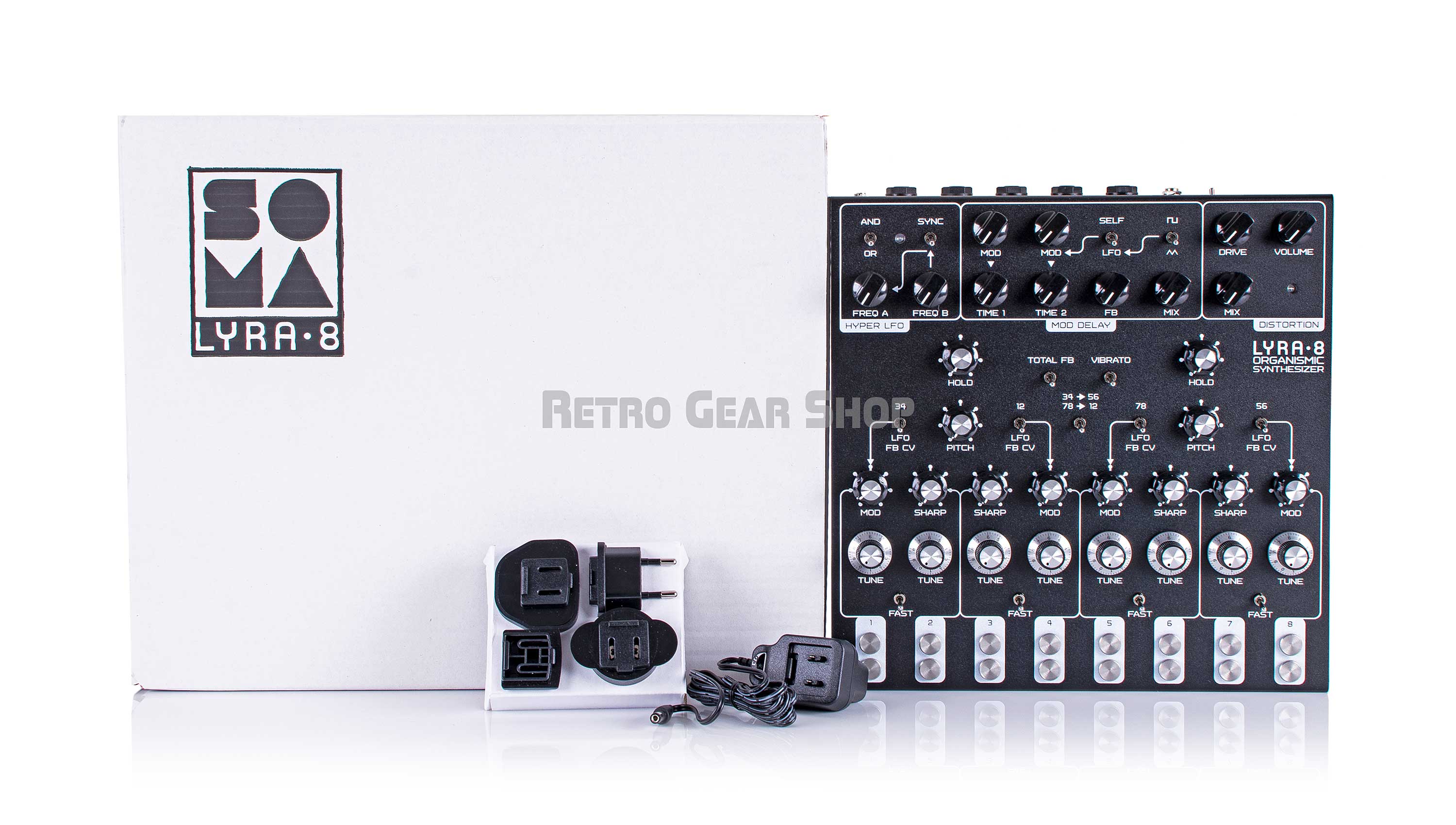 Soma Laboratory Lyra 8 Organismic Analog Drone Desktop Synthesizer