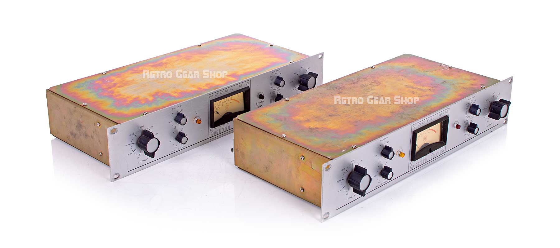 Spectra Sonics Model 610 Complimiter Stereo Pair Rare Vintage
