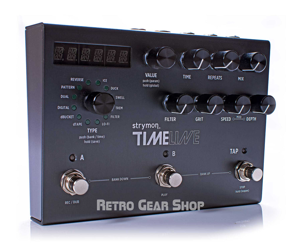 pedal timeline Strymon TimeLine Multidimensional Delay Guitar Effect Pedal– Retro Gear Shop
