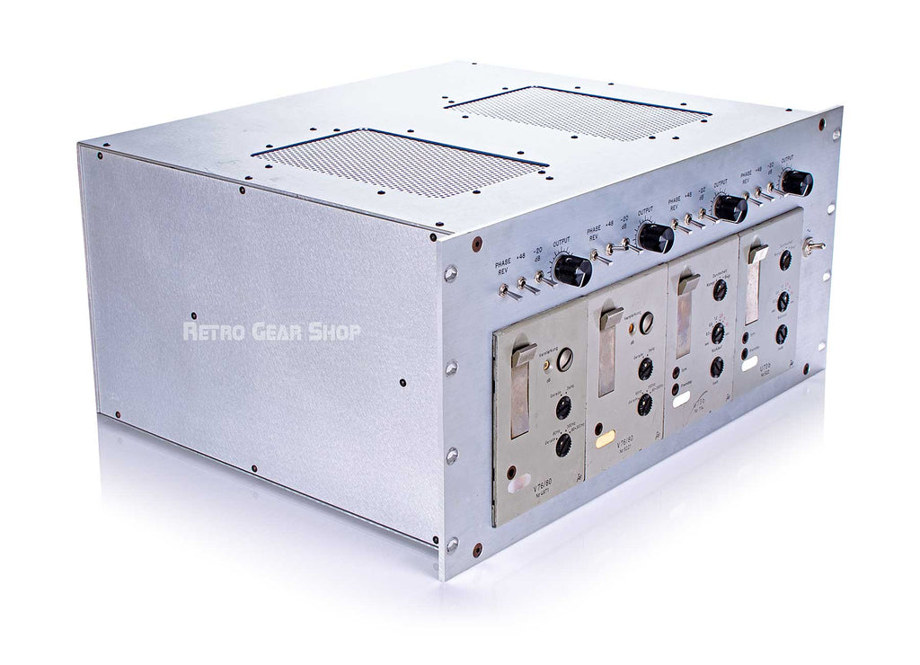 Telefunken TAB V76m SE 4-Channel Rack SE Studio Electronics Top Left