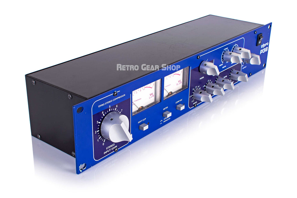 TFPRO P38 Stereo Compressor Top Left