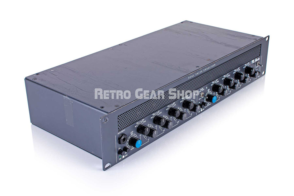 TL Audio Dual Valve Equaliser Top Left