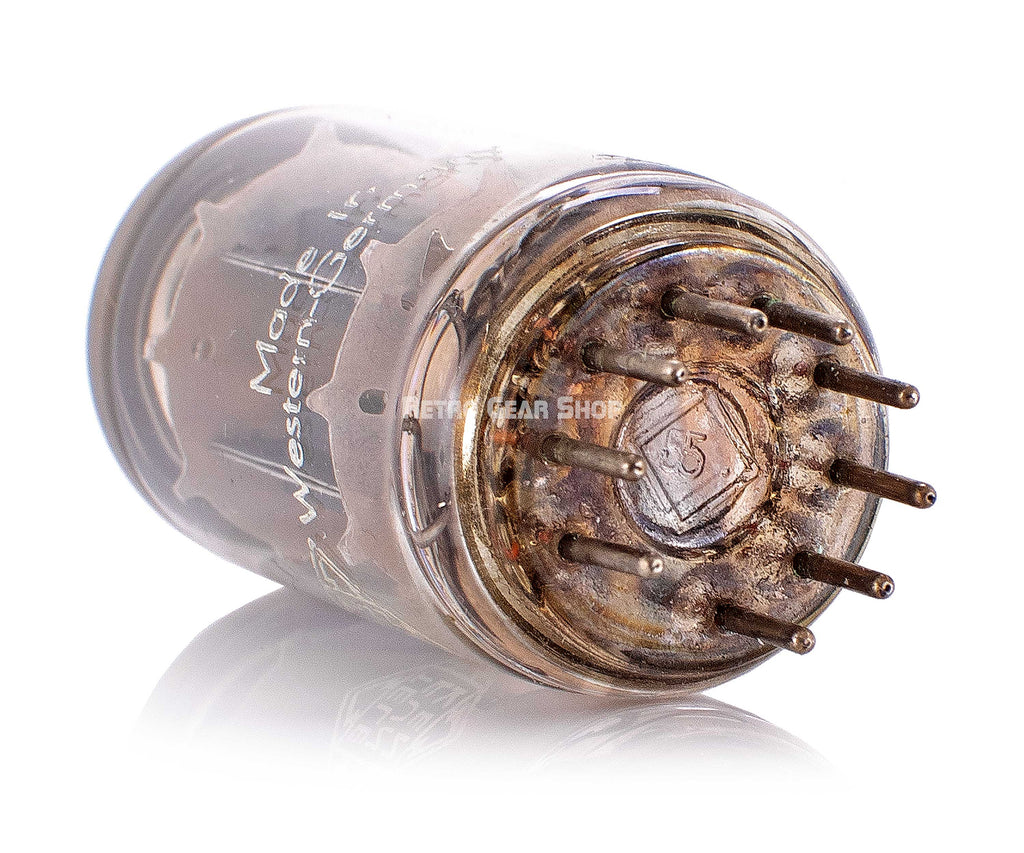 Telefunken ECC83 12AX7 Ribbed Plate Diamond Bottom