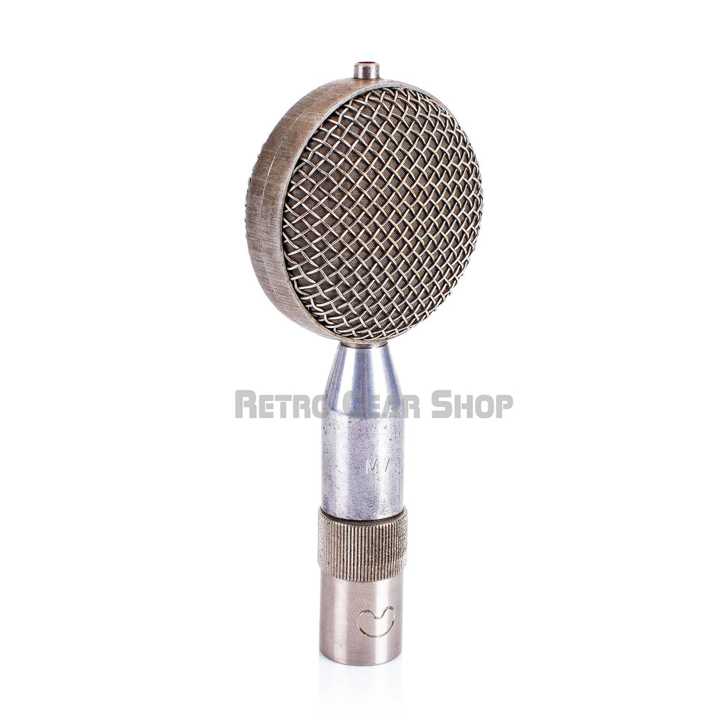 Telefunken Maihak BV30a Bottle Microphone + Neumann M-7 Capsule Rare Vintage Condenser Mic