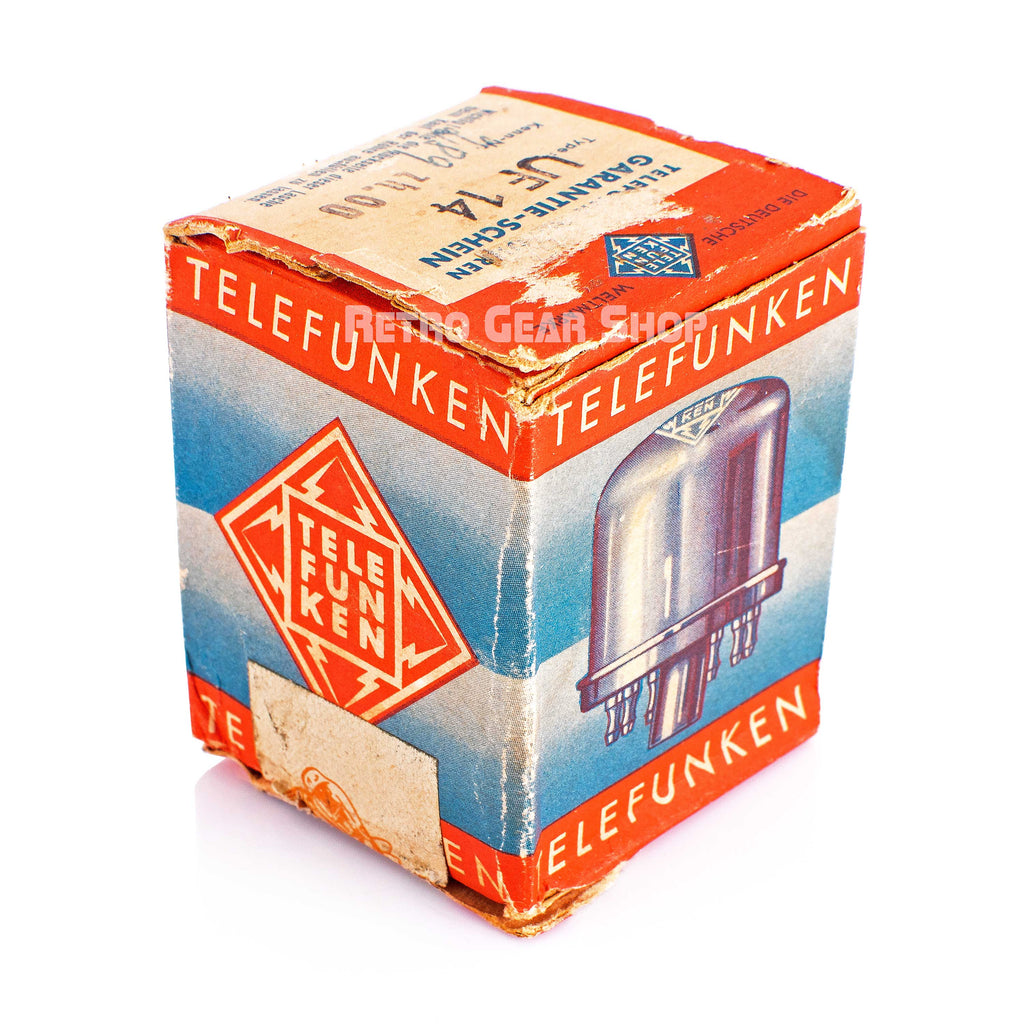 Telefunken UF-14 Tube Original Box