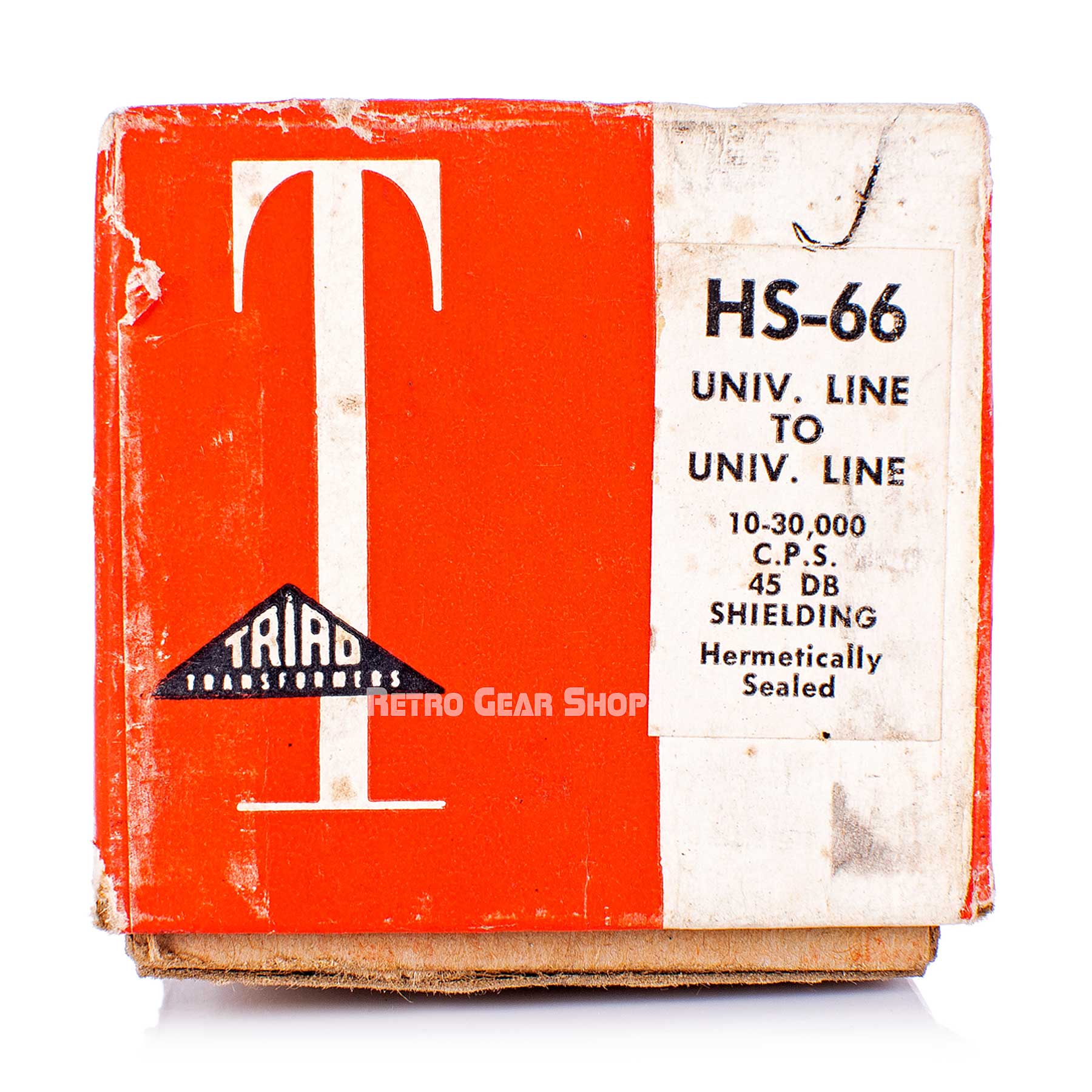 Triad HS-66 Matching Transformer Original Box