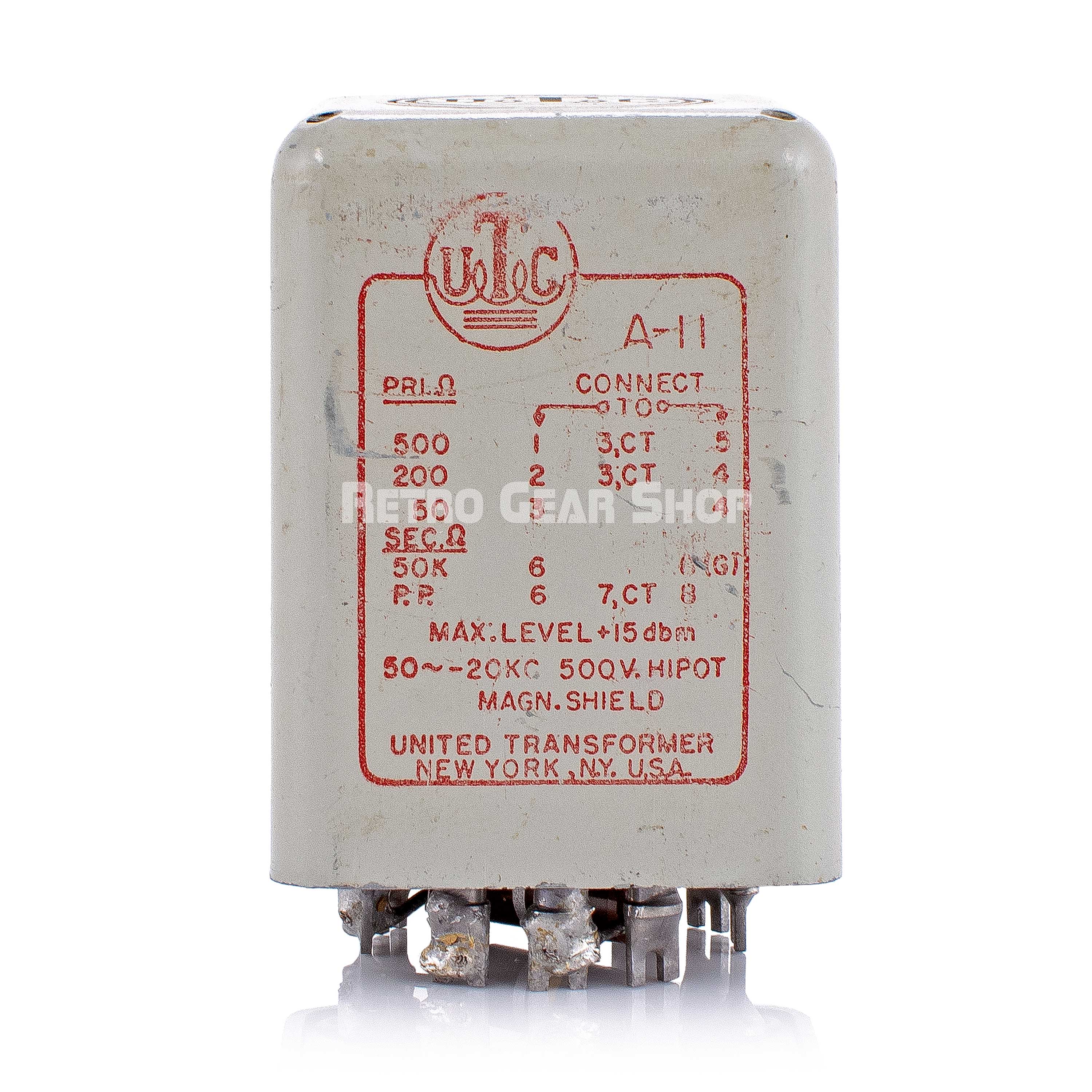 UTC A−26 トランス UTC United Transformer Corporation A-11 Transformer Vintage Rare