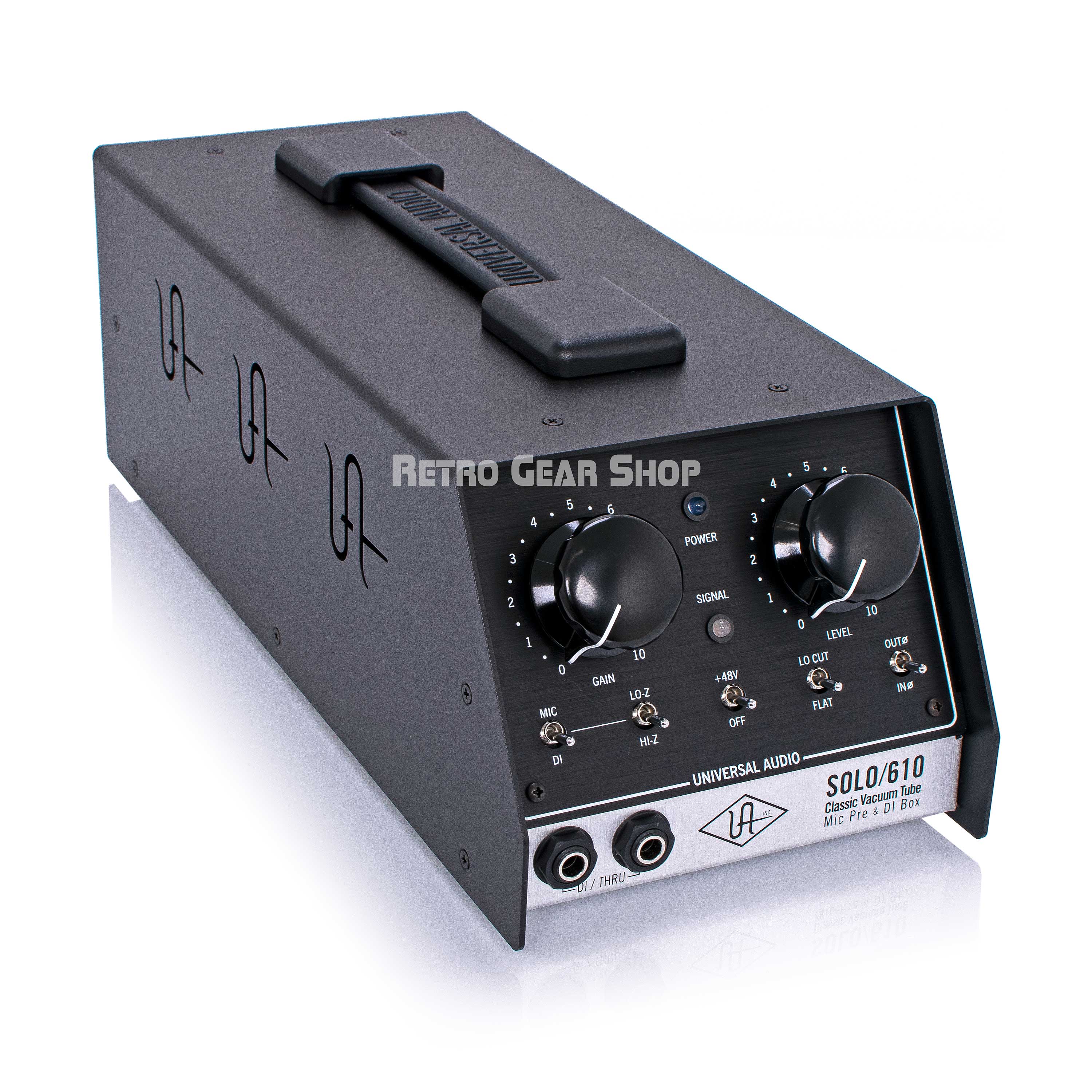 Universal Audio Solo 610 Vacuum Tube Desktop Microphone Preamp DI