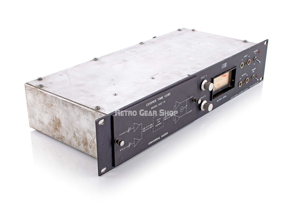 cooper time cube pedal Urei Universal Audio Cooper Time Cube Rare Vintage Analog Delay Effect Acoustic External Box– Retro Gear Shop