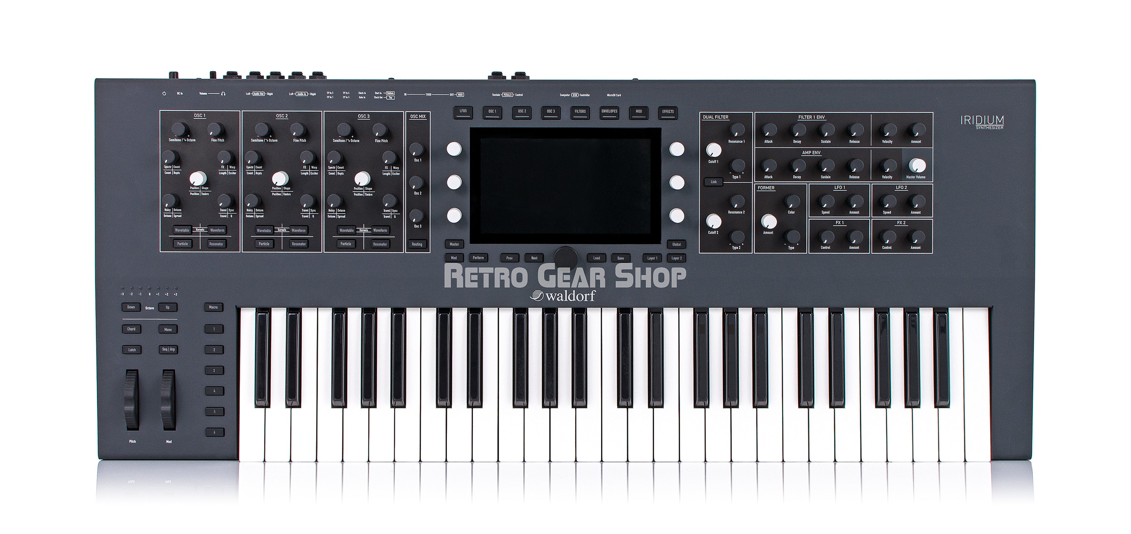 Waldorf Iridium 16-Voice Digital Polyphonic Keyboard Synthesizer