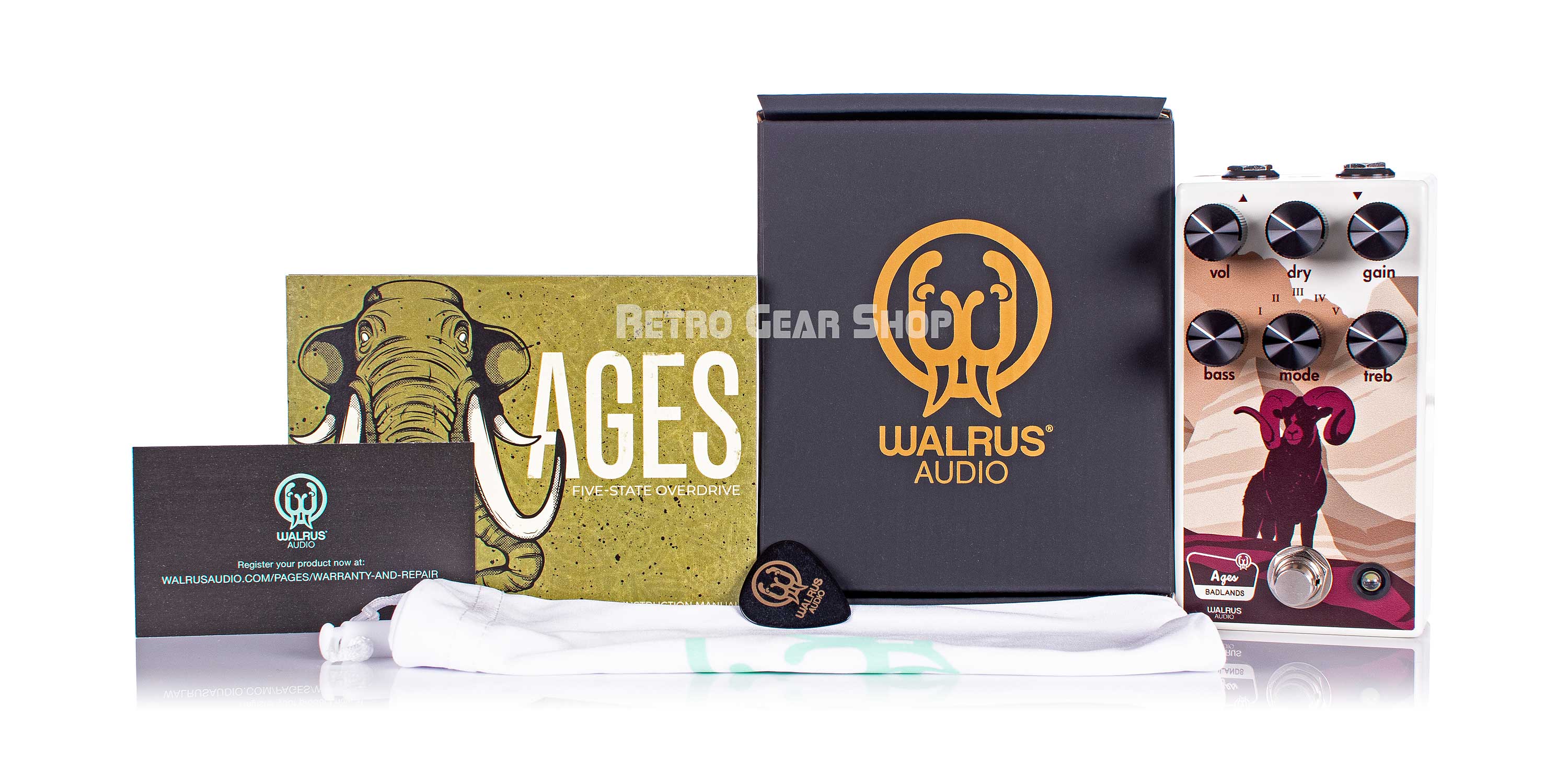 Walrus Audio Ages National Park Series Badlands Five State