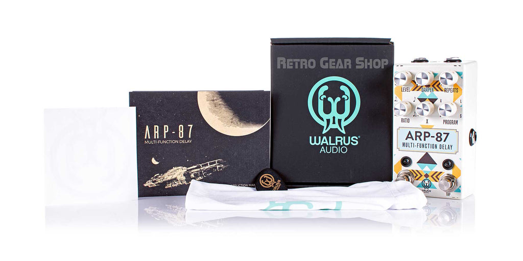 Walrus Audio Arp 87 Santa Fe Box Manual Extras