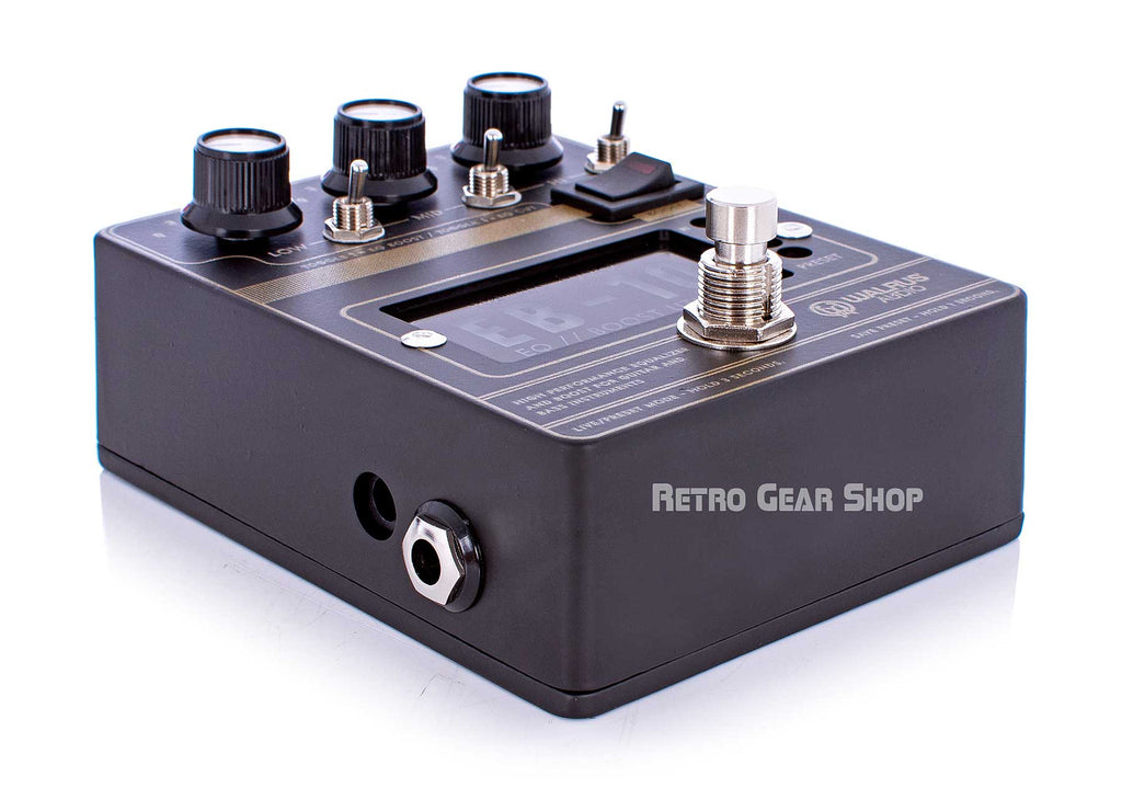Walrus Audio EB 10 Matte Black Top Left