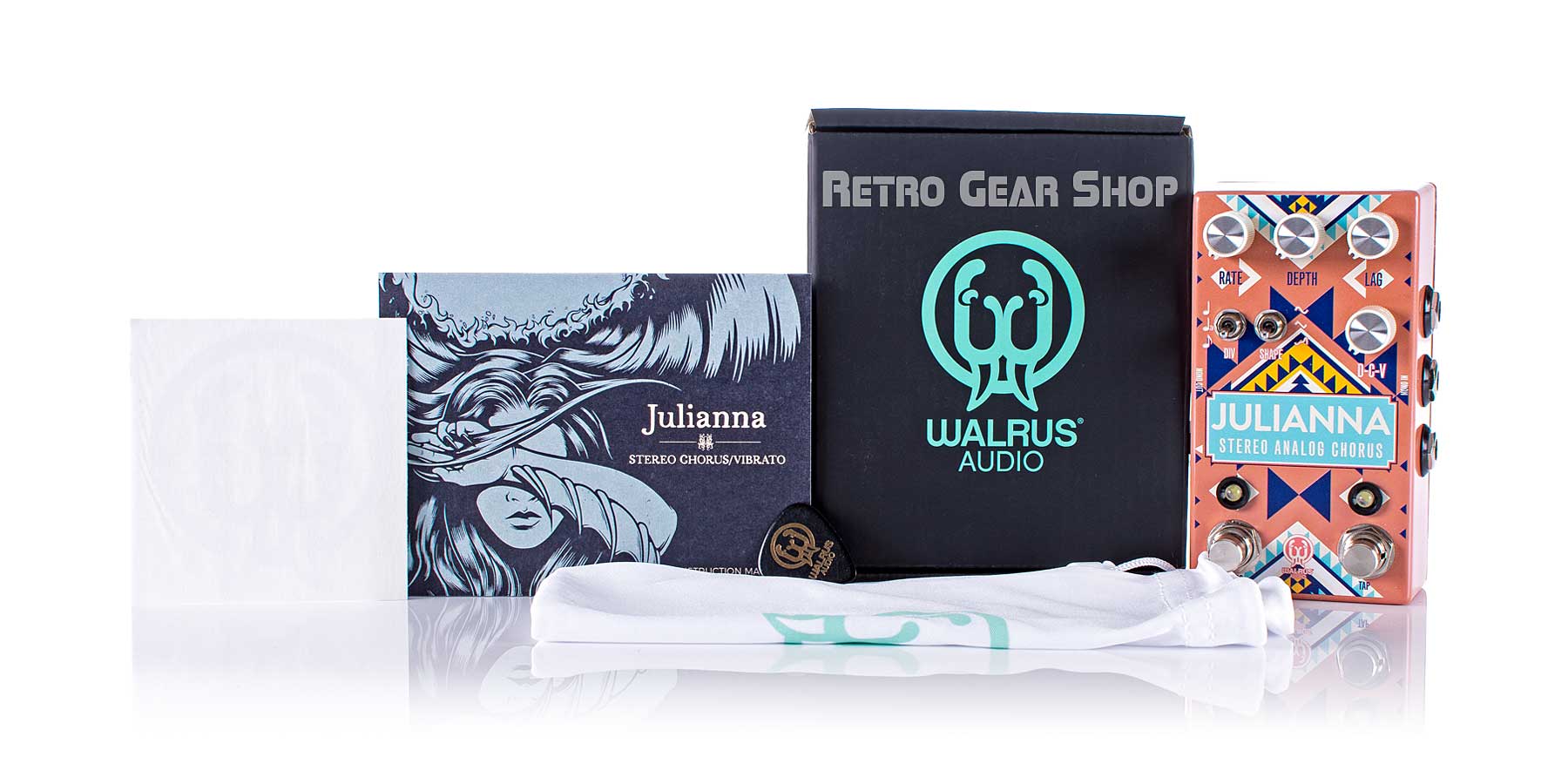 Walrus Audio Deluxe Julianna Analog Chorus/Vibrato Guitar Effect