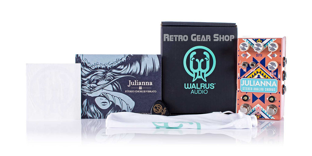 Walrus Audio Julianna Santa Fe Limited Edition Box Manual Extras