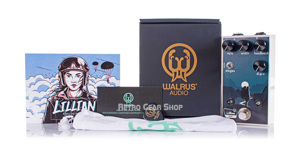 Walrus Audio Lillian National Park Box Manual Extras