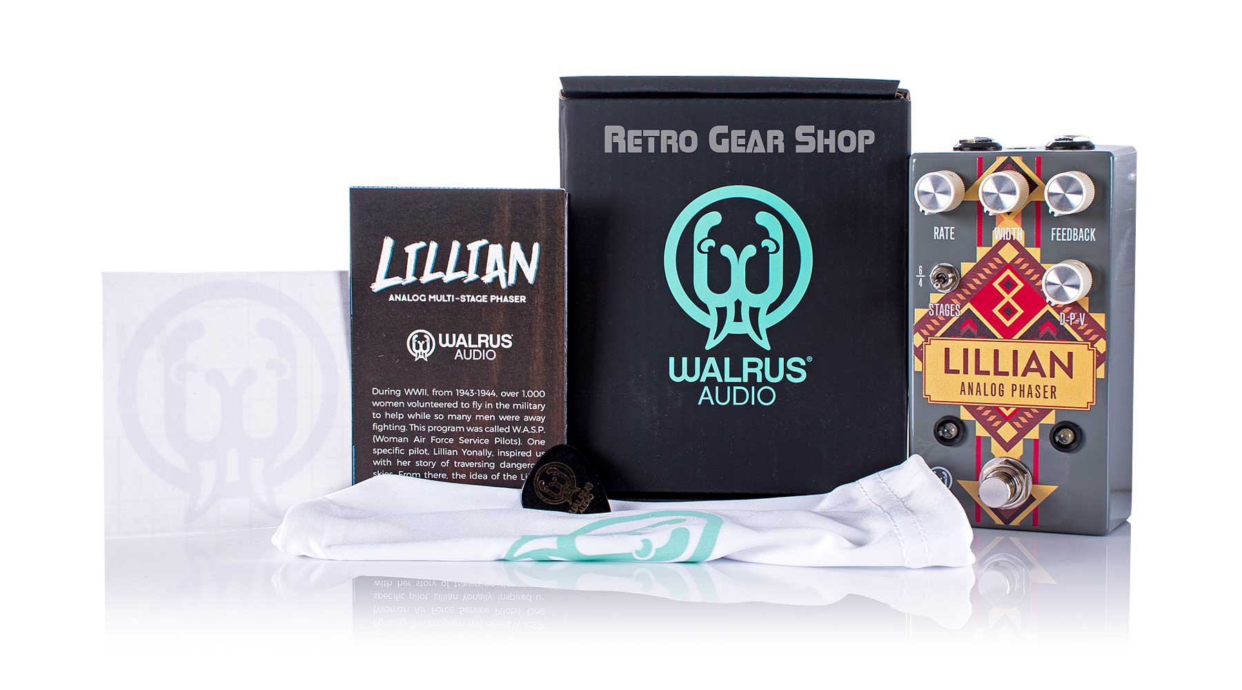 Walrus Audio Lillian Santa Fe Limited Edition Box Manual Extras