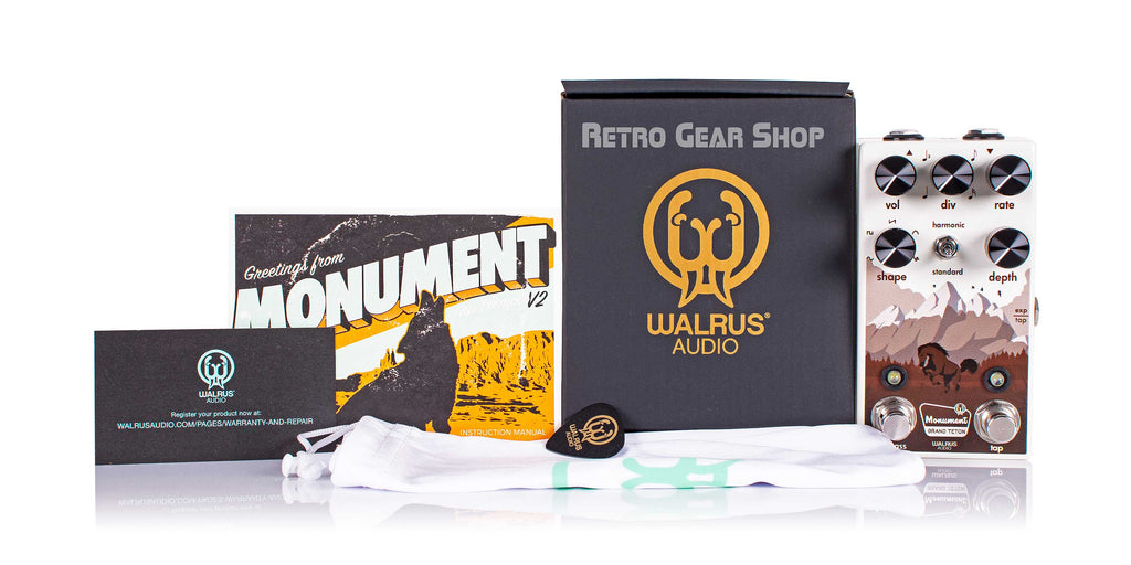 Walrus Audio Monument National Park Box Manual Extras