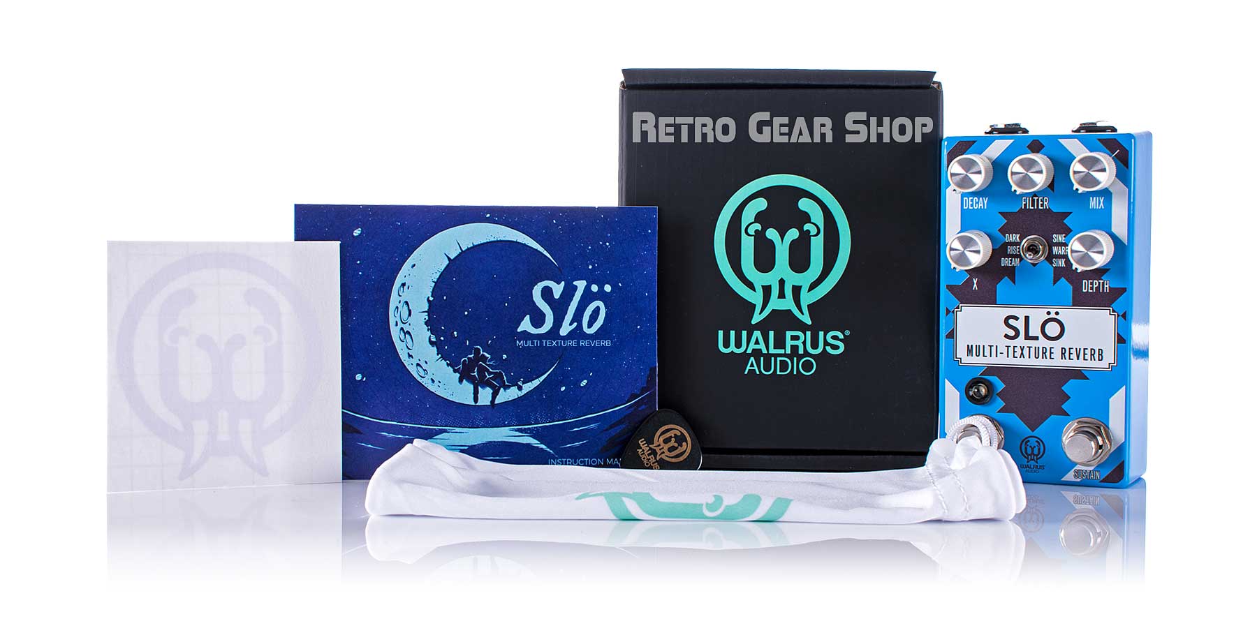Walrus Audio Slo Santa Fe Box Manual Extras
