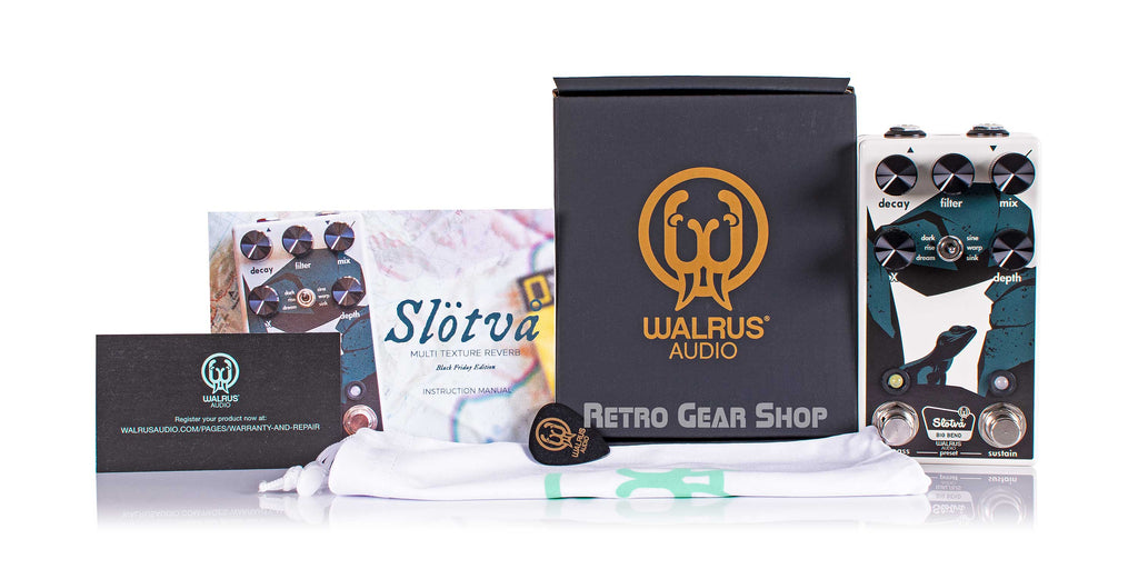 Walrus Audio Slotva National Park Box Manual Extras