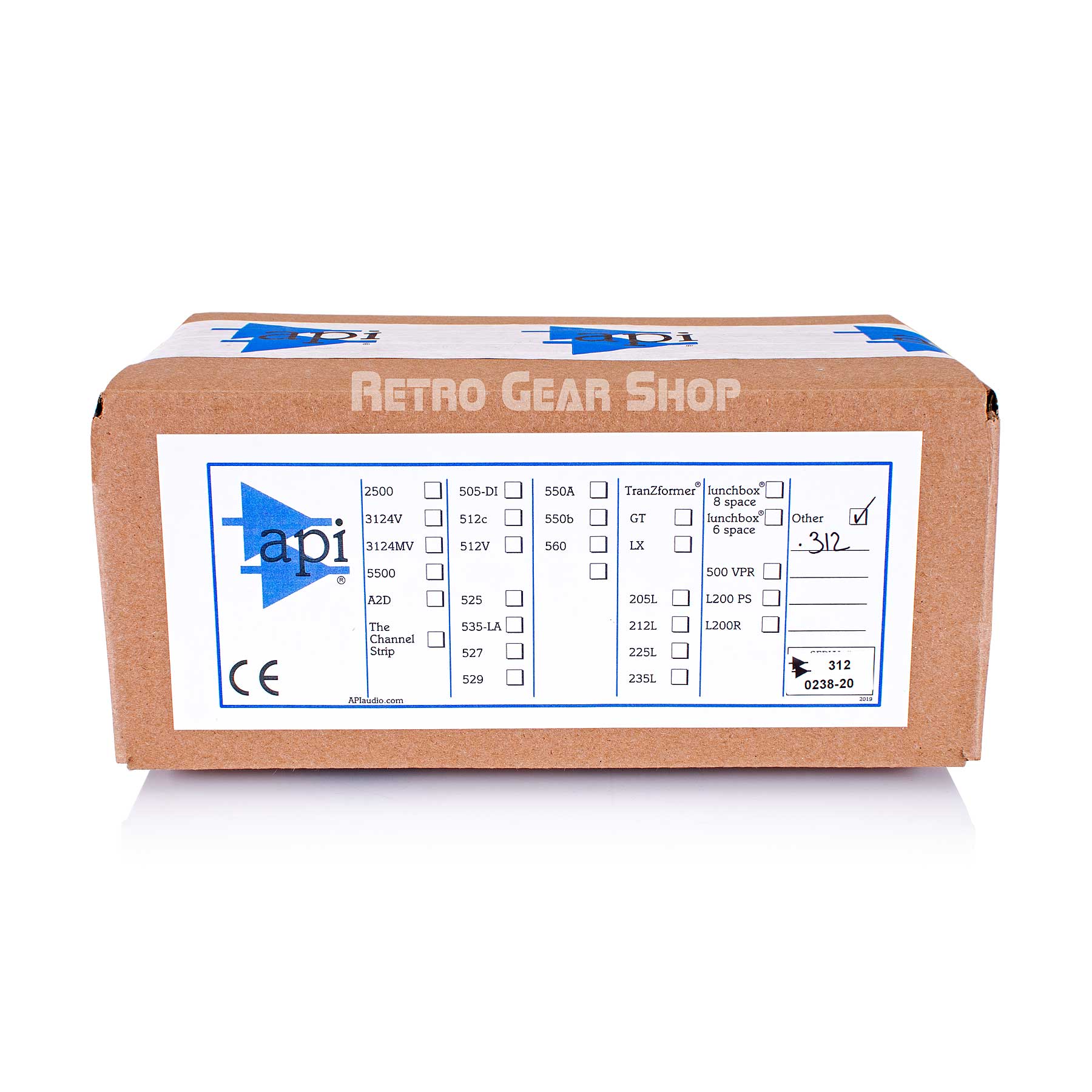 API 312 500 Series Microphone Preamp – Retro Gear Shop