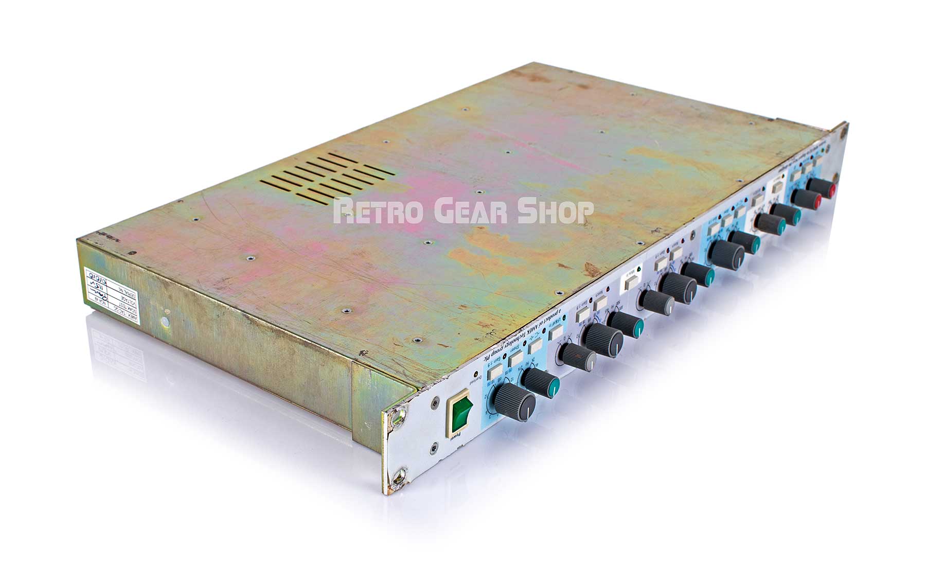 Amek System 9098 Channel Strip Preamp Equalizer Rare Vintage Pre