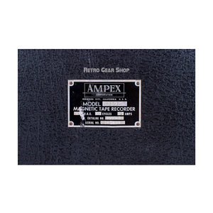 Ampex 350C Serial Badge