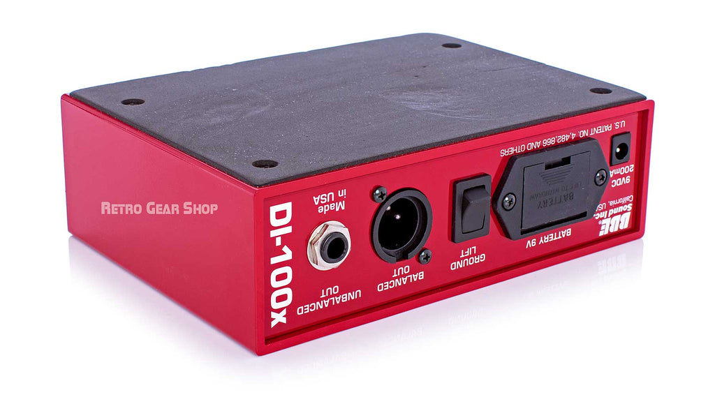 BBE DI-100x Direct Box Sonic Maximizer Bottom Right