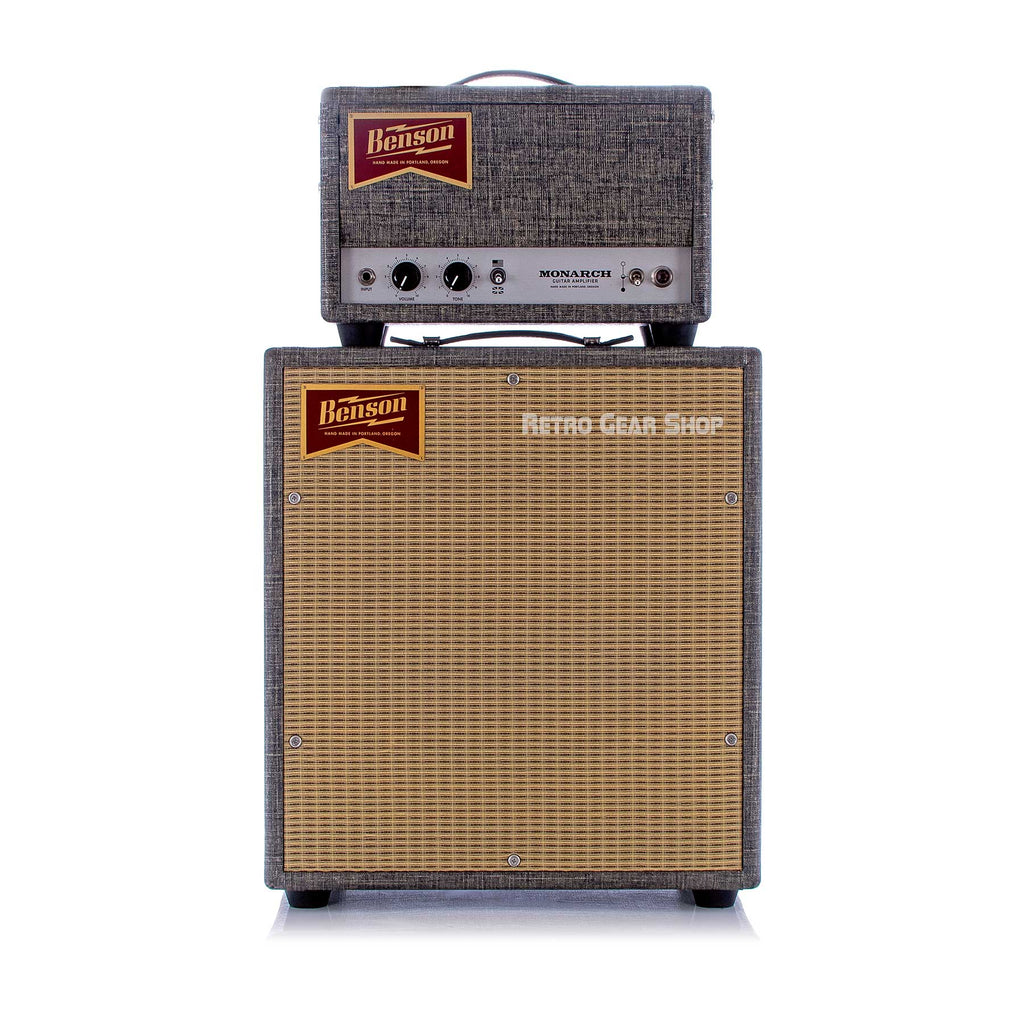 Benson Amps Monarch 1x12 Cab Night Moves Wheat Grill Cab Head Custom Boutique