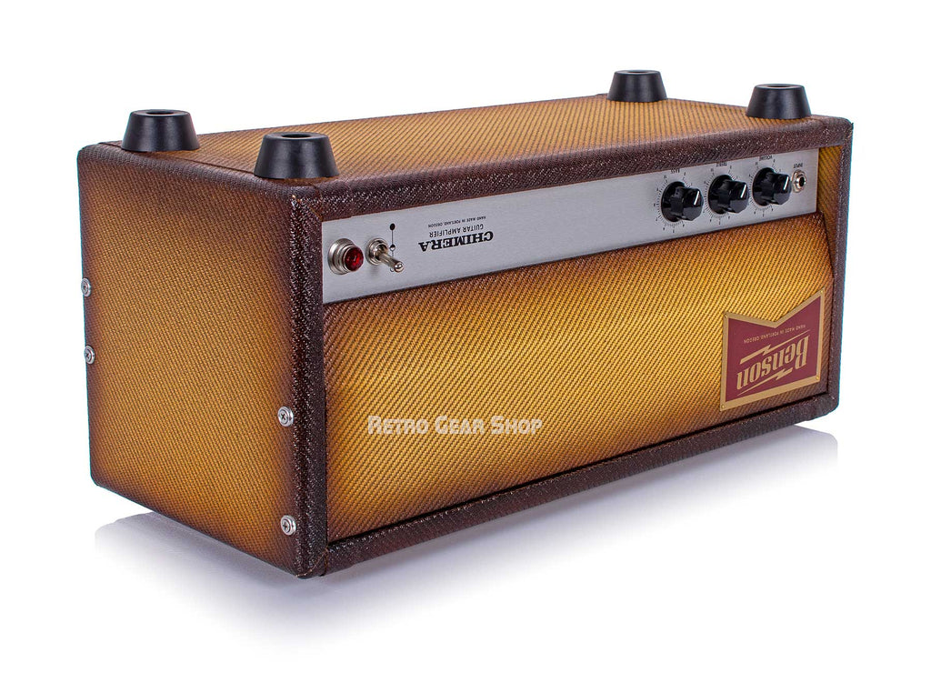Benson Amps Chimera Head Bourbon Burst Bottom Right