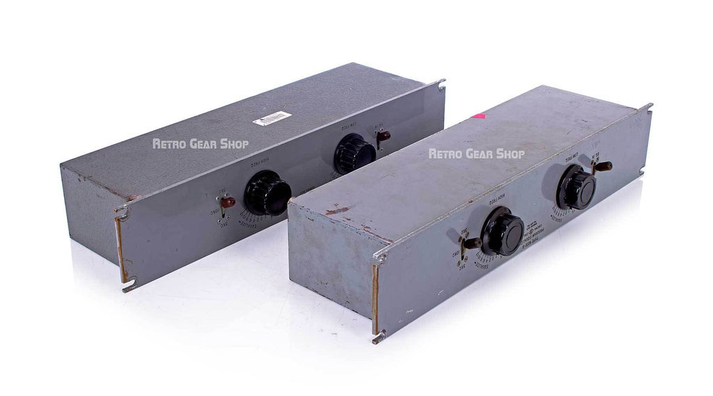 Cinema Engineering Aerovox Type 4301-B Program Equalizer Stereo Pair Bottom Right