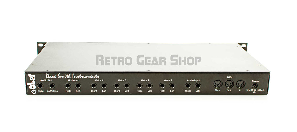 Dave Smith Instruments Poly Evolver Rack Rear